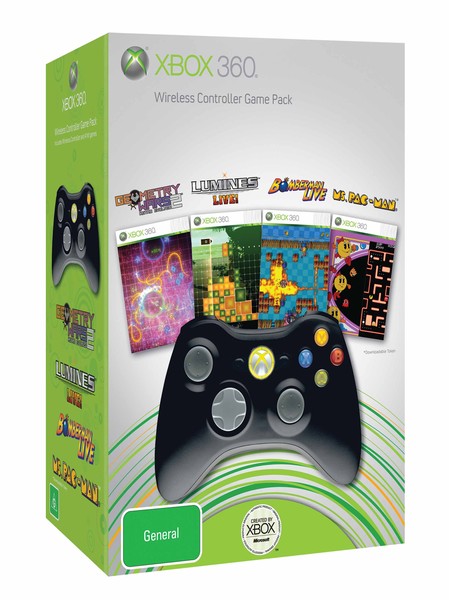 Xbox 360 Wireless Controller Arcade Game Pack available today